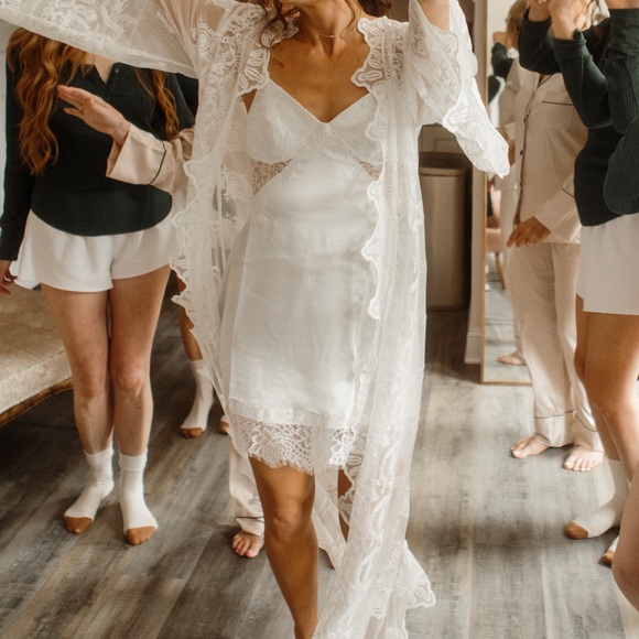 Meshki Emmett Lace Slip Dress - Picture 5 of 9